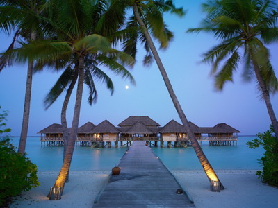 Maldiv adalarında istirahət